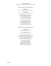 Instituto Estatal Electoral Integración de los Consejos Distritales  Electorales