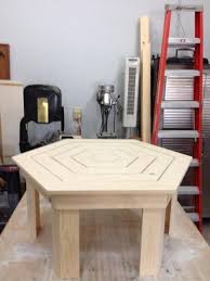 Diy Furniture Diy Hexagon Coffee Table For The Patio Hexagon Coffee Table Diy Dining Room Furniture Diy Table Design
