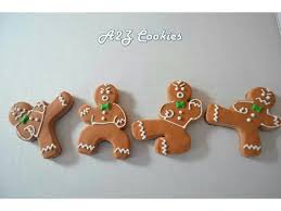 Karate Gingerbread Men Cookies Gingerbread Dessert Decoration Holiday Cookies