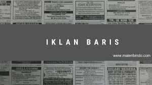 Apakah iklan baris lebih murah daripada iklan biasa? Pengertian Iklan Baris Contohnya Ciri Ciri Dan Unsur Unsur