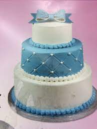 Sam's club also offer's cake designs that are baby themed making them an adorable center piece for your baby shower. Sam S Club 3 Tier Cake 60 Baby Shower Cakes For Boys Shower Cakes Baby Shower Cakes