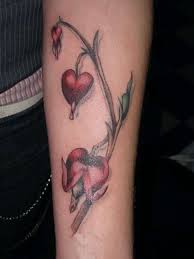 Bleeding Hearts Tattoo Heart Flower Tattoo Bleeding Heart Tattoo Flower Wrist Tattoos