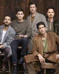 Shia LaBeouf,Logan Lerman,Brad Pitt, Michael Peña, and Jon Bernthal,on the  set of "Fury"