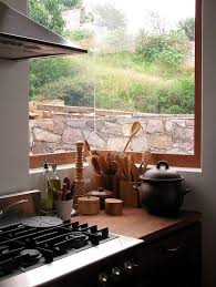 Decoracao Corner Window Sweet Home Modern Kitchen Design