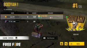 Players freely choose their starting point with their parachute, and aim to stay in the safe zone for as long as possible. Jayesh Hunterr My Booyah In Free Fire Facebook