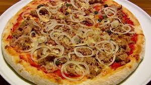 Probieren sie unsere klassischen und kreativen rezepte. Pizza Thunfisch Thunfisch Pizza Selber Machen Tuna Pizza Pizza Tonno Youtube