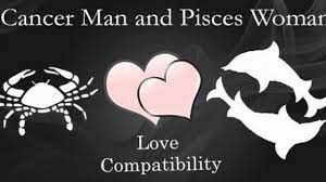 Even though both zodiac signs are homebodies, the cancer man is a fairly social creature who will probably make the first move on the pisces woman.he sees her quietly standing in the corner of the room and senses she is just as shy as he is. Cancer Man And Pisces Woman Love Compatibility