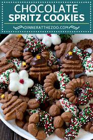 Chocolate Spritz Cookies Christmas Cookies Spritz Cookies Christmas Cookies Chocol Spritz Cookies Chocolate Spritz Cookies Easy Christmas Cookie Recipes