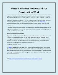We did not find results for: Reason Why Use Mgo Board For Construction Work By Chinsunmgo Board Issuu