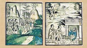 In tenochtitlán, the famed city of dreams, cortés met his aztec counterpart, montezuma: Mexicolore