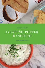 Easy Jalapeno Popper Ranch Dip Recipe Its Pam Del Ranch Dip Recipe Recipes Favorite Recipes Easy