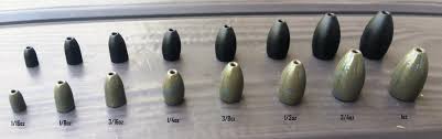 tungsten fishing sinkers flipping weights