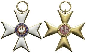 Orden Polonia Restituta Order Odrodzenia Polski 1 Modell 1921 1939 Offizierskreuz Ausfuhrung Mit Flachem Avers Medaillon Buntmetall Vergoldet Und Emailliert Ohne Band Bwk4 200