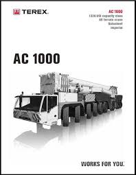 demag ac700 load chart demag ac205 load chart