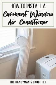 See more ideas about small window treatments, small windows, basement windows. 3 Simple Casement Window Air Conditioner Solutions The Handyman S Daughter