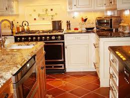 Saltillo Tile Kitchen With White Cabinets Saltillo Tile Kitchen Shaker Style Kitchen Cabinets Spanish Style Kitchen