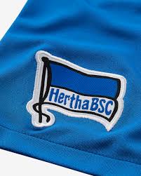 The olympiastadion hosts the annual german cup final and was the site for six matches of the 2006 fifa world cup as well as the tournament final. Hertha Bsc 2019 20 Stadium Home Older Kids Football Shorts Nike Sa