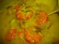 Udang 1 kg tempoyak 300g petai 3 papan daun kunyit 3 helai (dipotong halus) lada kecik 20 biji (dikisar) kunyit. Masak Lemak Udang Galah Azie Kitchen