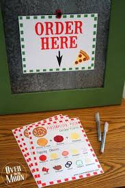 Pizza Order Form Free Printable Summer Fun For Kids Movie Night Party Sleepover Birthday Parties