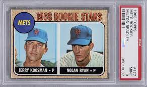 Nolan ryan rookie card values and best baseball cards to invest in. 1968 Topps Nolan Ryan Rookie Card The Ultimate Collector S Guide Old Sports Cards
