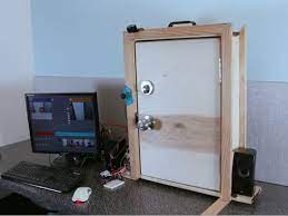 Final step is door unlocking i.e., opening and closing of the door using a motor based on the sensor operations. Windows Iot Facial Recognition Door Hackster Io