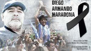 Urodziny i zgony znanych ludzi. Maradona Dies Aged 60 Marca In English