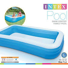 Intex Inflatable Swim Center Family Lounge Pool 120 X 72 X 22 Walmart Com Pool Lounge Inflatable Lounge Pool Family Lounge Pool