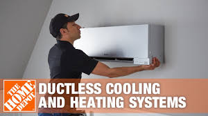 Systems sold by the joint venture are marketed as zoned comfort solutions® and include a wide variety of technologically advanced ducted, ductless and hybrid products designed to deliver superior efficiency. Mitsubishi Electric Ductless Cooling And Heating Systems The Home Depot Youtube