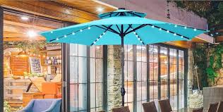 It enables you to hold parties, enjoy meals or play games with friends and family without having to worry about unfavorable weather. Best Outdoor Umbrella With Solar Lights In 2021 Yard Work Hq