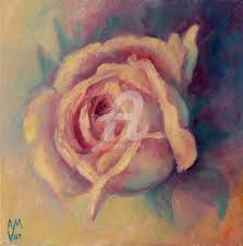 No frame with frame (recommended) qty 995 in stock. Vintage Rose Painting By Alla Mikhailova Artmajeur