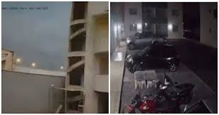 O fenômeno foi gravado por . Meteoro Cai Em Minas Apos Explodir Na Madrugada E Assusta Moradores