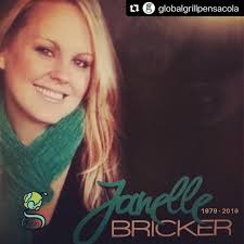 From our sister restaurant, @globalgrillpensacola #Repost  @globalgrillpensacola with @make_repost ・・・ It is with deep, deep sorrow  that we share with you the passing of Janelle Marie Bricker. 🌎🌎🌎 She  took her last