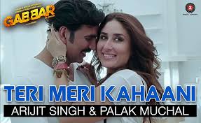 Hit Songs Lyrics And Karaoke Gabbar Is Back Teri Meri Kahani Karaoke