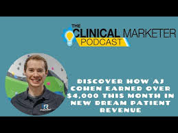 Discover how AJ Cohen earned over $4,000 this month in new dream patient  revenue