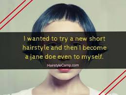 Since half of your strands are laying across your head to fall on the other side, they will look shorter. 70 Epic Hair Quotes You Ll Definitely Love Hairstylecamp