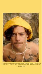 Golden Wallpaper Harry Styles Music Video Yellow Wallpaper Cute Yellow Hat Tattoos Harry Styles Amarillo Timmy Time