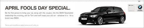 Ddb S World First Reverse April Fools Day Joke Sees Old Car Swapped For Brand New 50k Bmw Campaign Brief