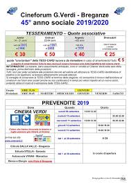 Consulta indirizzi, telefono, mappa interattiva e leggi le recensioni degli utenti. Tesseramenti Stagione Cinema E Cineforum G Verdi Facebook
