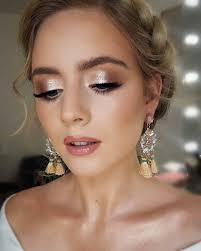 35 Beautiful Wedding Makeup Looks Wedding Eye Makeup Wedding Day Makeup Bridesmaid Makeup