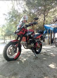 Modifikasi yamaha vixion old touring dan review langsung dari owner bayu ibnu sina. Uniknya Modifikasi Yamaha New Vixion Konsep Adventure Touring Otosia Com