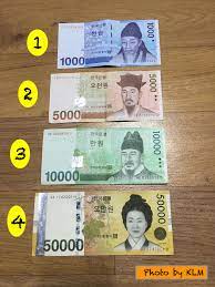 This currency rates table lets you compare an amount in south korean won to all other currencies. Money Talks Korean Bills Korean Language Blog