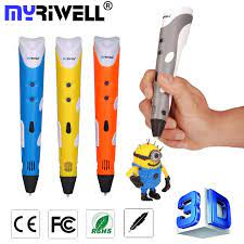 Visit To Buy Myriwell 3d Pen Creative 3d Printing Pens Intelligence Drawing 3d Printer Pen With Abs Fi Kids Drawing Gift Drawing For Kids Cool Gifts For Kids