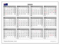 Overview of federal holidays and observances 2019 in the united states, with printable templates. Printable 2019 Victoria Calendar Michel Zbinden En