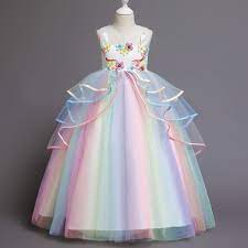 Check spelling or type a new query. Buy Kids Unicorn Dresses For Girls Elegant Princess Wedding Lace Long Girl Dress Party Bridesmaids Formal Gown For Teen Girls At Affordable Prices Free Shipping Real Reviews With Photos Joom