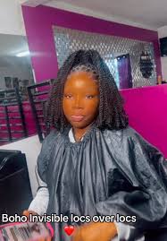 Boho Invisible Locs Styles: Creative Hair Inspirations