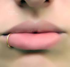 Biting The Inside Of Your Cheek By Accident 20ga 9 5mm No Piercing Gold Smooth Lip Ring 10mm 11mm Fake Etsy In 2020 Lip Piercing Lip Piercing Ring Smooth Lips