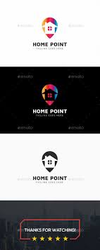 Home Point Logo Buildings Logo Templates Logo Templates Logo Design Logos