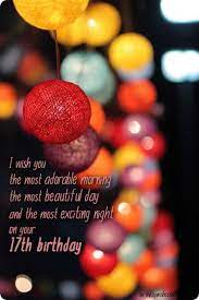Happy 17th birthday wishes for daughter let all your dreams guide you through life, girl! Happy 17th Birthday Wishes And Messages Birthdaywishes Eu