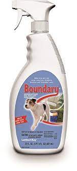 Boundary Dog Indoor Outdoor Pump Spray 22oz Dog Repellent Spray Cat Repellant Outdoor Dog