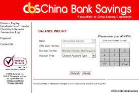 You must exit china and apply for z at the chinese embassy in your native. China Bank Savings Atm Card Balance Inquiry Online Banking 15131
